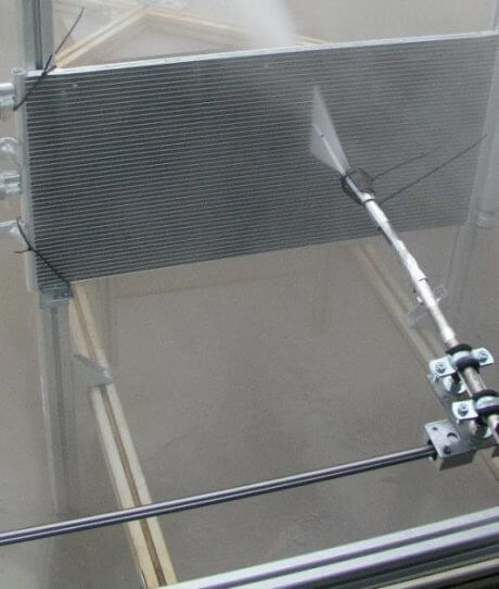 Resistance to high-pressure washing test